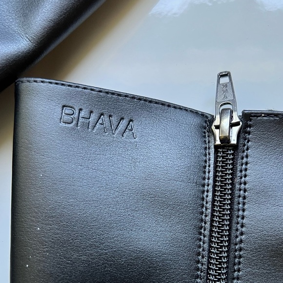 Bhava Lauren Wood Heel Boot Size 41 - Picture 7 of 10